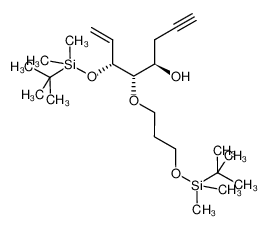 (4R,5S,6R)-6-[(t-butyldimethylsilyl)oxy]-5-[3-{(t-butyldimethylsilyl)oxy}propoxy]oct-7-en-1-yn-4-ol CAS:299411-13-5 manufacturer & supplier