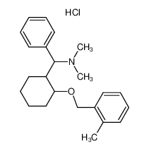 Dimethyl-{[2-(2-methyl-benzyloxy)cyclohexyl]phenylmethyl}-amine hydrochloride CAS:299428-57-2 manufacturer & supplier