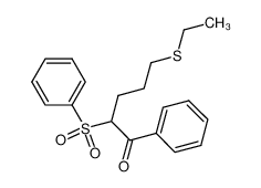 2-Benzenesulfonyl-5-ethylsulfanyl-1-phenyl-pentan-1-one CAS:29943-18-8 manufacturer & supplier