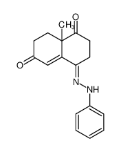 8a-Methyl-4-(phenyl-hydrazono)-3,4,8,8a-tetrahydro-2H,7H-naphthalene-1,6-dione CAS:29943-79-1 manufacturer & supplier