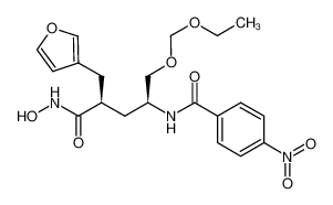 N-hydroxy-5-ethoxymethoxy-2(S)-(3-furylmethyl)-4(S)-[N-(4-nitrophenylcarbonyl)amino]pentanamide CAS:299431-75-7 manufacturer & supplier