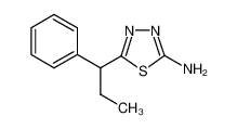 5-(1-phenylpropyl)-1,3,4-thiadiazol-2-amine CAS:299441-79-5 manufacturer & supplier