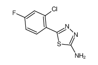 5-(2-chloro-4-fluorophenyl)-1,3,4-thiadiazol-2-amine CAS:299441-89-7 manufacturer & supplier