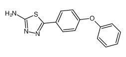 5-(4-phenoxyphenyl)-1,3,4-thiadiazol-2-amine CAS:299442-68-5 manufacturer & supplier