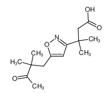 3-[5-(2,2-dimethyl-3-oxo-butyl)-isoxazol-3-yl]-3-methyl-butyric acid CAS:29945-99-1 manufacturer & supplier