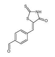 4-[(Z)-(4-oxo-2-sulfanylidene-1,3-thiazolidin-5-ylidene)methyl]benzaldehyde CAS:29947-17-9 manufacturer & supplier