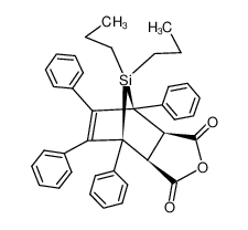 1,4,5,6-tetraphenyl-7,7-dipropyl-7-sila-bicyclo[2.2.1]hept-5-ene-2endo,3endo-dicarboxylic acid anhydride CAS:29947-72-6 manufacturer & supplier