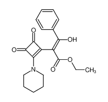 (Z)-2-(3,4-Dioxo-2-piperidin-1-yl-cyclobut-1-enyl)-3-hydroxy-3-phenyl-acrylic acid ethyl ester CAS:29950-21-8 manufacturer & supplier