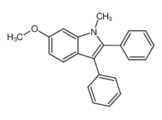 6-methoxy-1-methyl-2,3-diphenyl-1H-indole CAS:29952-52-1 manufacturer & supplier