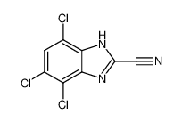 4,5,7-trichloro-1(3)H-benzoimidazole-2-carbonitrile CAS:29958-89-2 manufacturer & supplier