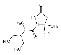 1-(N,N-diethyl-alanyl)-5,5-dimethyl-pyrazolidin-3-one CAS:29959-02-2 manufacturer & supplier