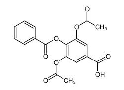 3,5-diacetoxy-4-benzoyloxy-benzoic acid CAS:29970-30-7 manufacturer & supplier