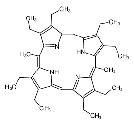 2,3,7,8,12,13,17,18-octaethyl-5,15-dimethyl-porphyrin CAS:29975-20-0 manufacturer & supplier