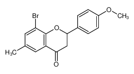 8-bromo-2-(4-methoxy-phenyl)-6-methyl-chroman-4-one CAS:29976-74-7 manufacturer & supplier