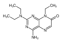 4-amino-2-diethylamino-8-ethyl-8H-pteridin-7-one CAS:29984-66-5 manufacturer & supplier