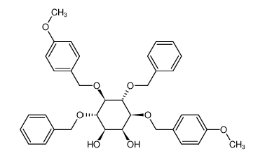 (1S,2R,3S,4R,5R,6S)-3,5-Bis-benzyloxy-4,6-bis-(4-methoxy-benzyloxy)-cyclohexane-1,2-diol CAS:299896-07-4 manufacturer & supplier