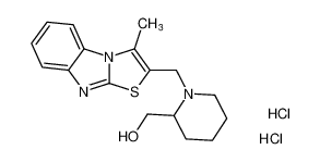 (1-((3-methylbenzo[4,5]imidazo[2,1-b]thiazol-2-yl)methyl)piperidin-2-yl)methanol dihydrochloride CAS:299901-17-0 manufacturer & supplier