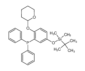 [5-(tert-Butyldimethylsilyloxy)-2-(tetrahydropyran-2-yloxy)phenyl]diphenylphosphane CAS:299917-41-2 manufacturer & supplier