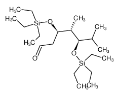 (3R,4S,5R)-4,6-dimethyl-3,5-bis(triethylsilyloxy)-heptanal CAS:299927-34-7 manufacturer & supplier