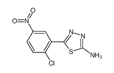 5-(2-chloro-5-nitrophenyl)-1,3,4-thiadiazol-2-amine CAS:299936-71-3 manufacturer & supplier