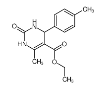 ethyl 6-methyl-4-(4-methylphenyl)-2-oxo-3,4-dihydro-1H-pyrimidine-5-carboxylate CAS:299949-24-9 manufacturer & supplier