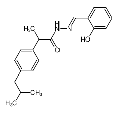 N'-(2-hydroxybenzylidene)-2-(4-isobutylphenyl)propanehydrazide CAS:299953-55-2 manufacturer & supplier