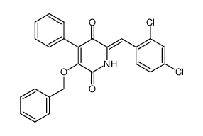 3-Benzyloxy-6-[1-(2,4-dichloro-phenyl)-meth-(Z)-ylidene]-4-phenyl-1,6-dihydro-pyridine-2,5-dione CAS:299957-07-6 manufacturer & supplier