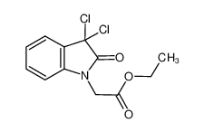 ethyl 2-(3,3-dichloro-2-oxoindolin-1-yl)acetate CAS:299963-42-1 manufacturer & supplier