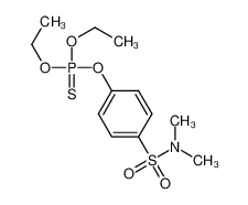 4-diethoxyphosphinothioyloxy-N,N-dimethylbenzenesulfonamide CAS:3078-97-5 manufacturer & supplier