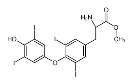 methyl (2S)-2-amino-3-[4-(4-hydroxy-3,5-diiodophenoxy)-3,5-diiodophenyl]propanoate CAS:32180-11-3 manufacturer & supplier