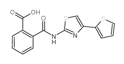 2-[(4-thiophen-2-yl-1,3-thiazol-2-yl)carbamoyl]benzoic acid CAS:325807-37-2 manufacturer & supplier