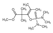 methyl 3-[bis(dimethylamino)phosphinothioyloxy]-2,2,4-trimethylpent-3-enoate CAS:32687-56-2 manufacturer & supplier