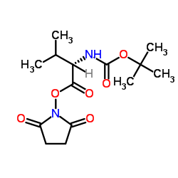 (2,5-dioxopyrrolidin-1-yl) (2S)-3-methyl-2-[(2-methylpropan-2-yl)oxycarbonylamino]butanoate CAS:3392-12-9 manufacturer & supplier