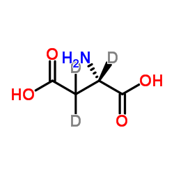 (2S)-2-amino-2,3,3-trideuteriobutanedioic acid CAS:3842-25-9 manufacturer & supplier