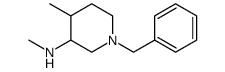 1-Benzyl-4-methyl-3-(methylamino)piperidine; CAS:384338-23-2 manufacturer & supplier