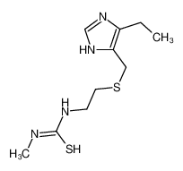 1-[2-[(4-ethyl-1H-imidazol-5-yl)methylsulfanyl]ethyl]-3-methylthiourea CAS:38603-25-7 manufacturer & supplier