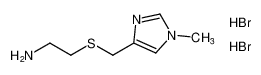 2-(((1-methyl-1H-imidazol-4-yl)methyl)thio)ethan-1-amine dihydrobromide CAS:38603-91-7 manufacturer & supplier