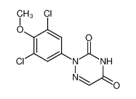 2-(3,5-dichloro-4-methoxy-phenyl)-2H-[1,2,4]triazine-3,5-dione CAS:38613-07-9 manufacturer & supplier