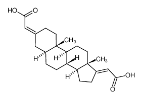 5α-3,17-bis(carboxymethylidene)androstane CAS:386210-51-1 manufacturer & supplier