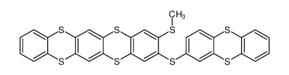 2-(methylthio)-3-(thianthren-2-ylthio)benzo[5,6][1,4]dithiino[2,3-b]thianthrene CAS:386212-02-8 manufacturer & supplier