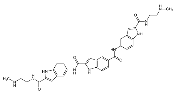 1H-Indole-2,5-dicarboxamide,N,N'-bis[2-[[[2-(methylamino)ethyl]amino]carbonyl]-1H-indol-5-yl]- CAS:386252-37-5 manufacturer & supplier