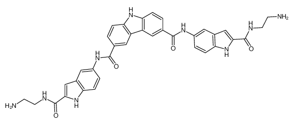 9H-Carbazole-3,6-dicarboxamide,N,N'-bis[2-[[(2-aminoethyl)amino]carbonyl]-1H-indol-5-yl]- CAS:386252-48-8 manufacturer & supplier