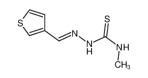 N-methyl-2-(thiophen-3-ylmethylene)hydrazine-1-carbothioamide CAS:386255-45-4 manufacturer & supplier