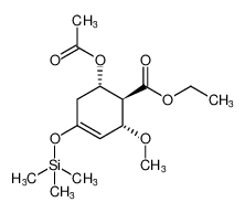 rel-ethyl (1R,2R,6S)-6-acetoxy-2-methoxy-4-((trimethylsilyl)oxy)cyclohex-3-ene-1-carboxylate CAS:386264-26-2 manufacturer & supplier