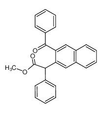 (3-Benzoyl-2-naphthyl)phenylessigsaeuremethylester CAS:38627-62-2 manufacturer & supplier