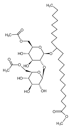 13-((2'-O-β-Glucopyranosyl-β-D-glucopyranosyl)-oxy)-docosansaeure-methylester-6',6'-diacetat CAS:38628-23-8 manufacturer & supplier