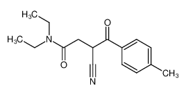 N,N-diethyl-[3-cyano-4-(4-methylphenyl)-4-oxo]butanamide CAS:386298-13-1 manufacturer & supplier