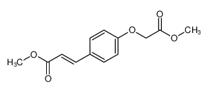 methyl (E)-3-(4-(2-methoxy-2-oxoethoxy)phenyl)acrylate CAS:386299-26-9 manufacturer & supplier