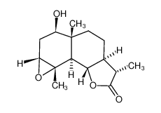 (11S)-3α,4α-Epoxy-1β-hydroxyeudesmano-13,6α-lactone CAS:3863-32-9 manufacturer & supplier