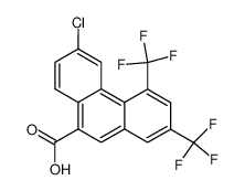 6-Chloro-2,4-bis-trifluoromethyl-phenanthrene-9-carboxylic acid CAS:38635-92-6 manufacturer & supplier